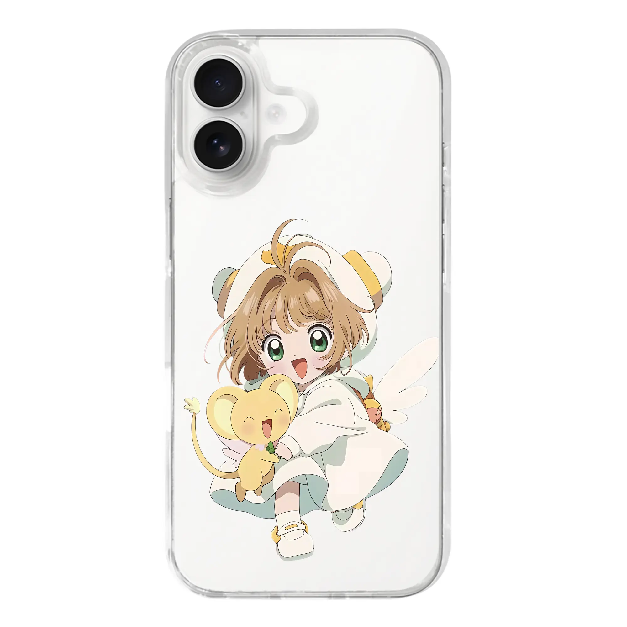 カードキャプターさくら グッズ,木之本桜 - iPhone 17シリーズ 透明スマホケース – 薄型・耐衝撃・精密フィット保護カバー